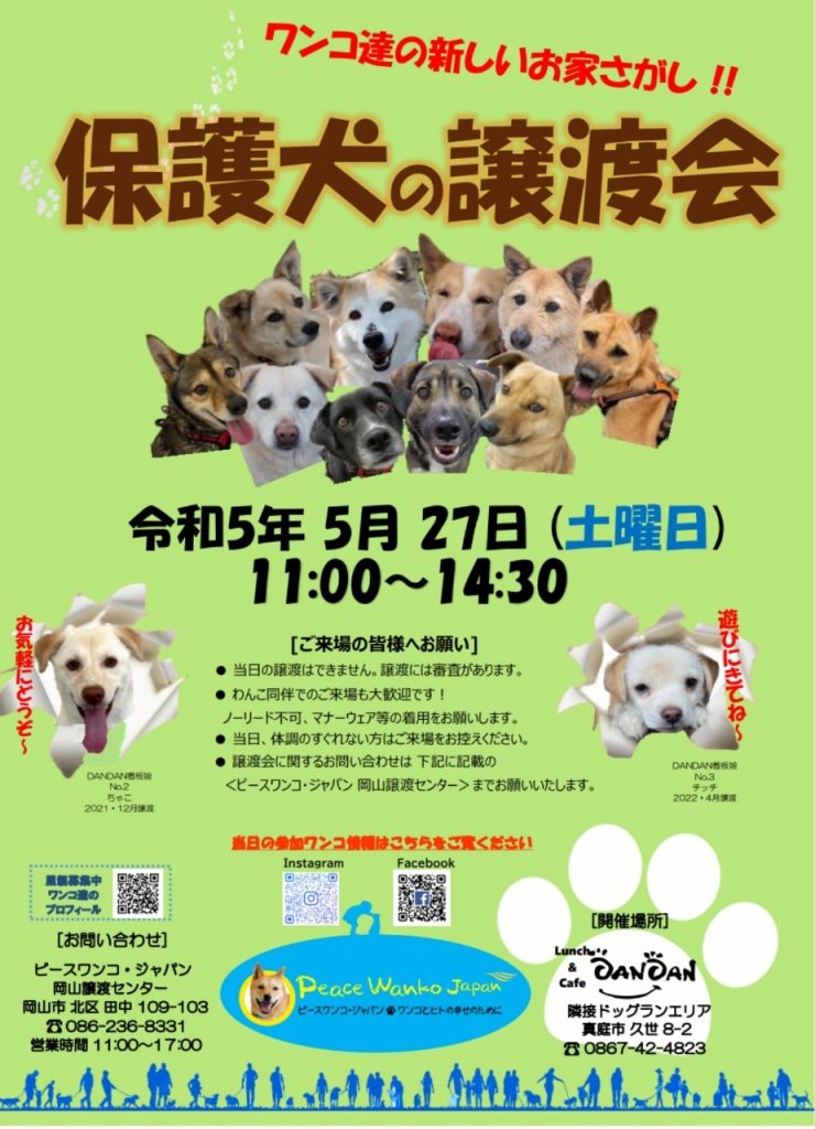 譲渡会・イベントのご案内 9 f8b0bae15151d53c9dc719ceedb45da6