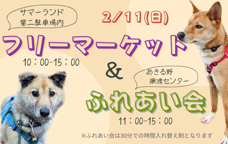 譲渡会・イベントのご案内 2 10d081538d27686faf2d72c2eea1a242