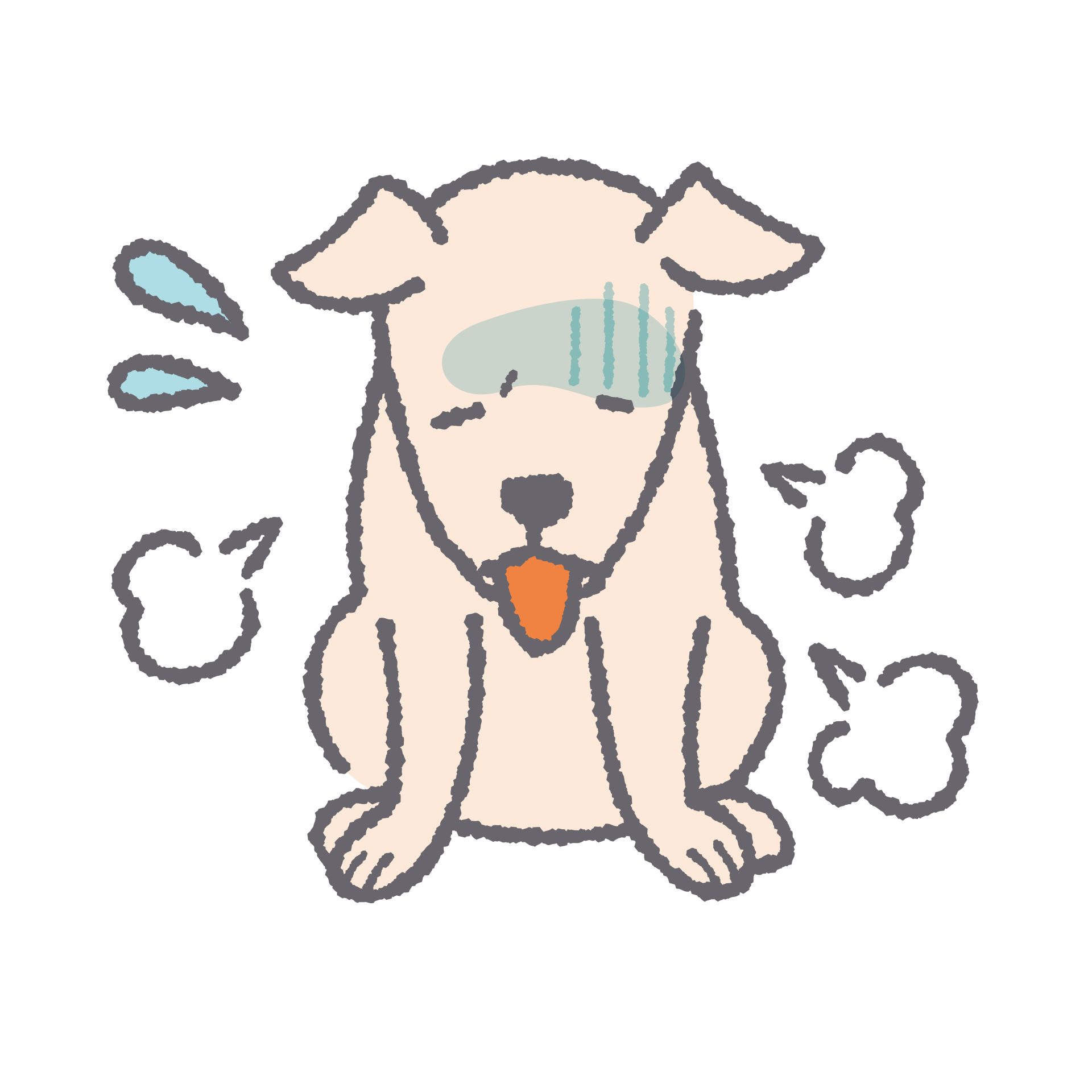 愛犬の息が荒く、呼吸が速くなるのはなぜ?原因と異常を見分けるポイントを解説【獣医師監修】 6 fa50aff52ed5e3f15fe71b842716d761